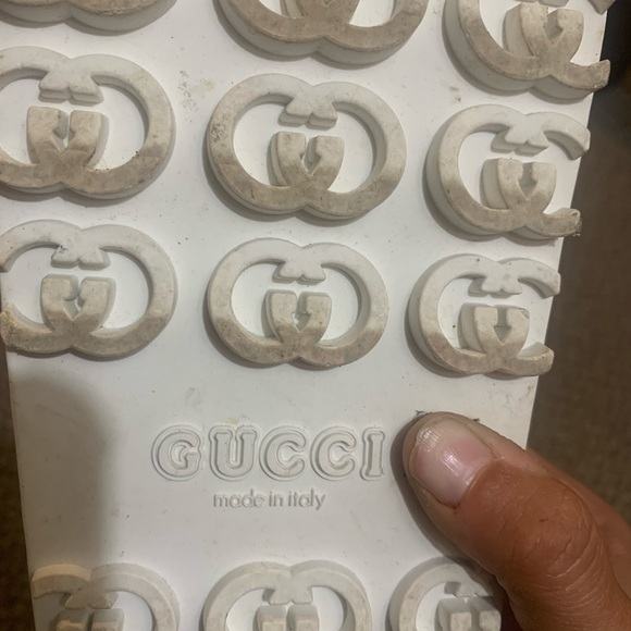 Gucci platform off white slides - Picture 5 of 6
